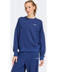 adidas Originals - Sweatshirt With Embroidered Graphic - Lyst