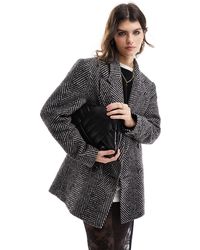 Manteau pied 2024 de poule bershka