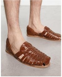 ASOS - Woven Sandals - Lyst