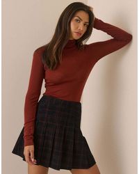 Nobody's Child - Merino Wool Roll Neck Top - Lyst