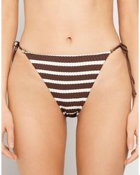 Tezenis - Brazillian Desert Stripe Bikini Bottoms - Lyst