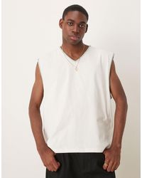 ASOS - – kastiges oversize-tanktop - Lyst