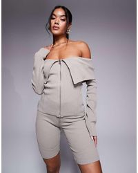 Good For Nothing - Geribbelde Top Met Lange Mouwen - Lyst