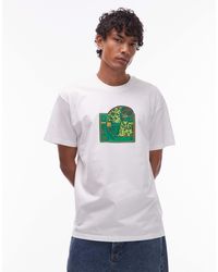 Carhartt - – chip – locker geschnittenes t-shirt - Lyst