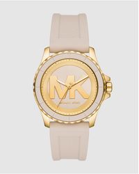 Michael Kors - Everest Three-Hand Silicone Watch - Lyst