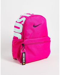 nike leopard print just do it mini backpack