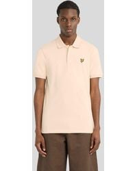 Lyle & Scott - Ss Polo Shirts Plain Polo Shirt - Lyst