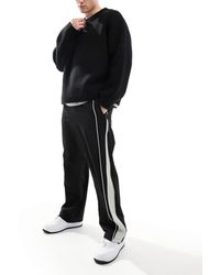 Bershka - baggy Leg Tailored Pants - Lyst