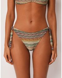 Calzedonia - Bow Bikini Bottoms Elegant - Lyst