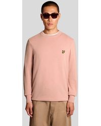 Lyle & Scott - Cotton Crew Neck Jumper - Lyst