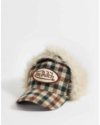 Von Dutch - Trapper Faux Fur Cap - Lyst