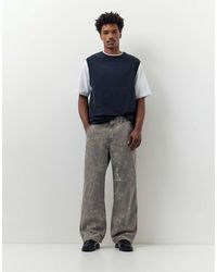 Pull&Bear - – gemusterte jeans - Lyst