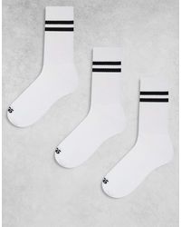 4505 - – 3er-pack schnell trocknende crew-socken - Lyst