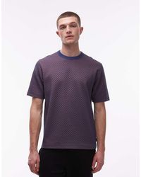 Paul Smith - Short Sleeve Jacquard Knitted T-shirt - Lyst