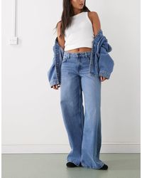 Noisy May - Jean ample à taille basse - moyen - Lyst