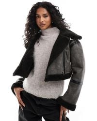 Pull&Bear - – kurze pilotenjacke - Lyst