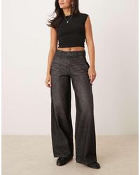 Dickies - Hilham Wide Fit Faded Denim Jeans - Lyst