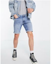 Tommy Hilfiger Tommy Jeans Scanton Slim Denim Shorts Hampton Light Stretch  in Blue for Men - Save 27% - Lyst