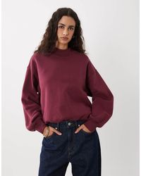 Cotton On - Mock Neck Crew Sweatshirt - Lyst