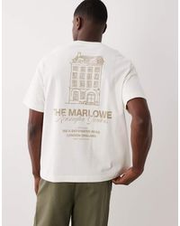 Abercrombie & Fitch - Marlowe Back Graphic T-shirt - Lyst