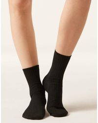 Calzedonia - Ribbed Short Socks - Lyst
