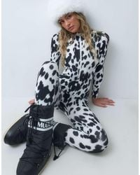 ASOS 4505 Ski & Snow - 4505 Ski Thermal Fleece Back Base Layer Long Sleeve Unitard - Lyst