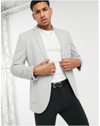 topman white blazer