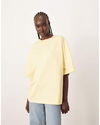 ARRANGE - T-Shirt Pesante Premium Oversize Color Latticello - Lyst