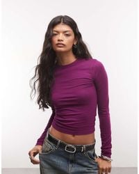 Collusion - Long Sleeve Fitted T-shirt - Lyst