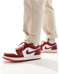 Nike - Air - 1 se low - sneakers basse bianche e rosse - Lyst