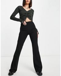Stradivarius - Flare Trouser - Lyst