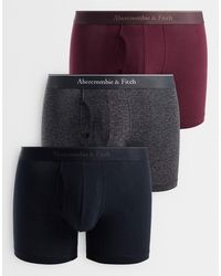 Abercrombie & Fitch - 3 Pack Boxers With Logo Waistband - Lyst