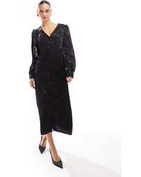 Nobody's Child - – tasha – satin-maxikleid aus jacquard - Lyst