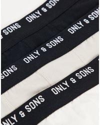 ONLY & SONS Socks MEN FASHION Underwear & Nightwear discount 78% Black Single 