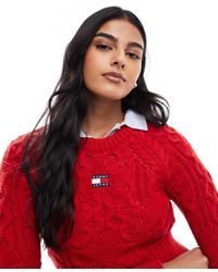 Tommy Hilfiger - Star Cable Knit Jumper - Lyst