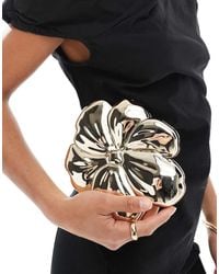New Look - Flower Box Clutch Bag - Lyst