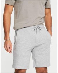 Armani Exchange - – jersey-shorts mit rückseitigem logo - Lyst