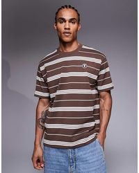 Aape By A Bathing Ape - Aape By A Bathing Ape Oversized Striped T-shirt - Lyst