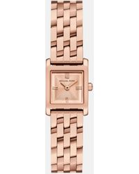Michael Kors - – georgie – rosée damenuhr aus edelstahl mit 3 zeigern - Lyst