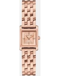 Michael Kors - Georgie - montre pour femme en acier inoxydable, 3 aiguilles - or rose - Lyst