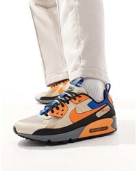 Nike - Zapatillas De Deporte Naranjas Y Azules Air Max 90 Drift De - Lyst