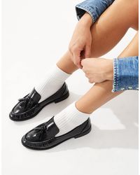 London Rebel - – sadie – lack-loafer - Lyst