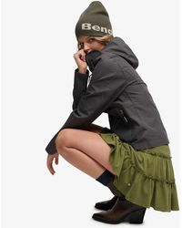 Bench x Superdry & Co - Hooded Funnel Neck Ripstop Jacket - Lyst
