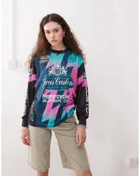 Deus Ex Machina - Thunder Long Sleeve Moto Top - Lyst