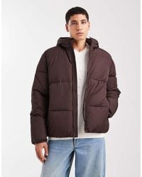 Hollister - Hooded Puffer Jacket - Lyst