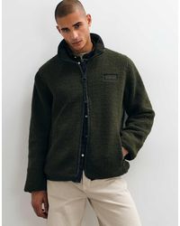 Barbour - Reversible Zip Through Fleece Jacket - Lyst