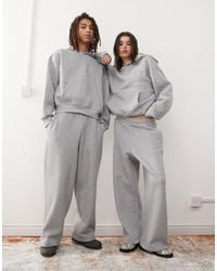 Reclaimed (vintage) - – weit geschnittene unisex-jogginghose aus schwerem stoff - Lyst