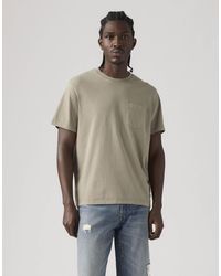 Levi's - – essential – locker geschnittenes t-shirt - Lyst