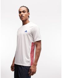 adidas Originals - Adidas Training Essentials 3 Stripe T-shirt - Lyst