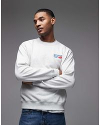 New Balance - Athletics Premium Logo Sweatshirt - Lyst